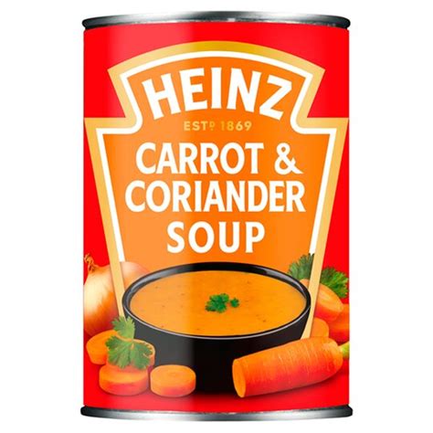 Is Heinz carrot and coriander soup vegan